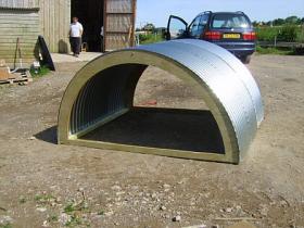 8ft x 8ft Open Ended Field Shelter 